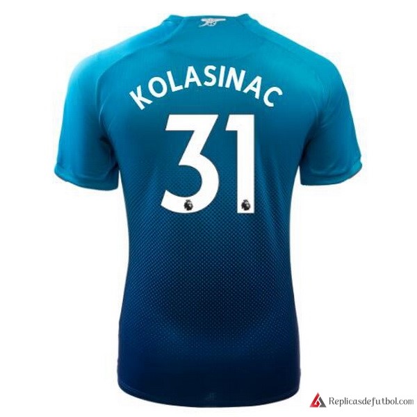 Camiseta Arsenal Segunda equipación Kolasinac 2017-2018